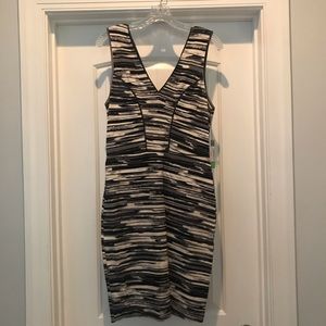 Black and Cream Tart Dress, Size M (NWT)